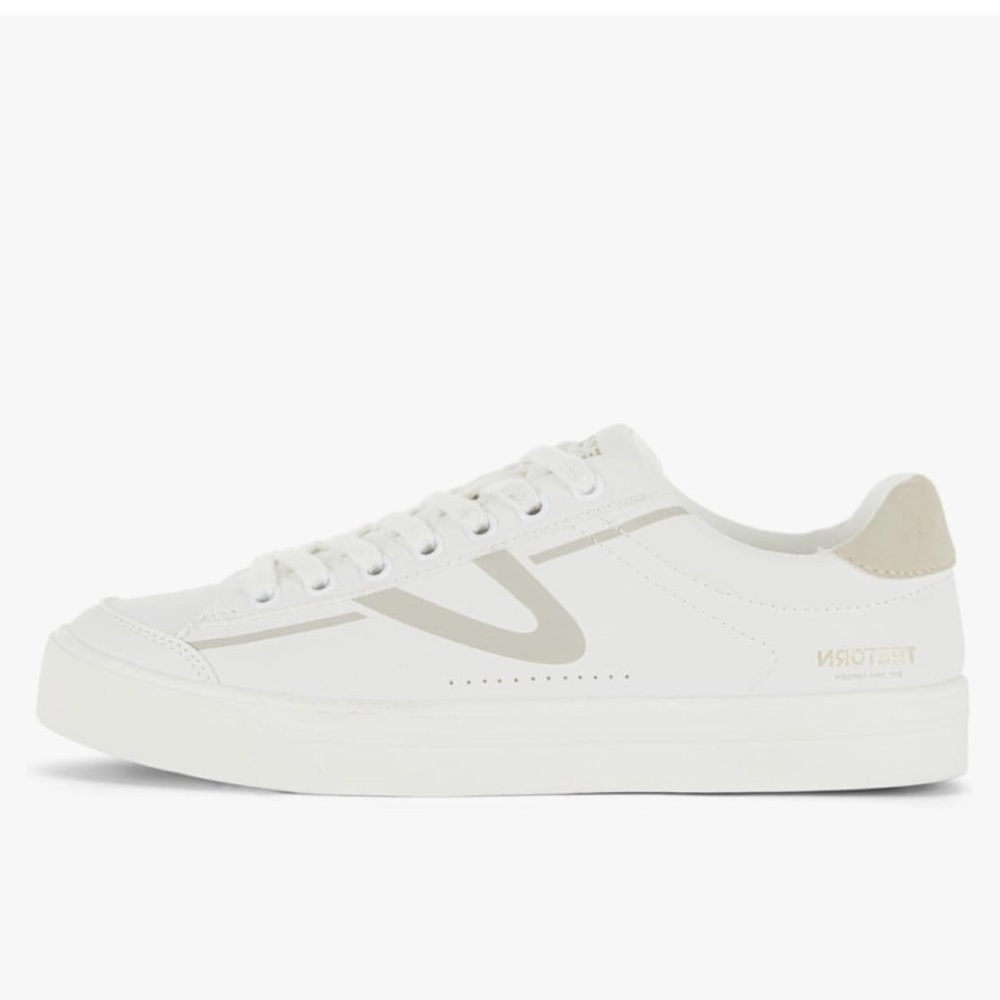 tretorn serve sneakers in white grey size 7 and 7.5